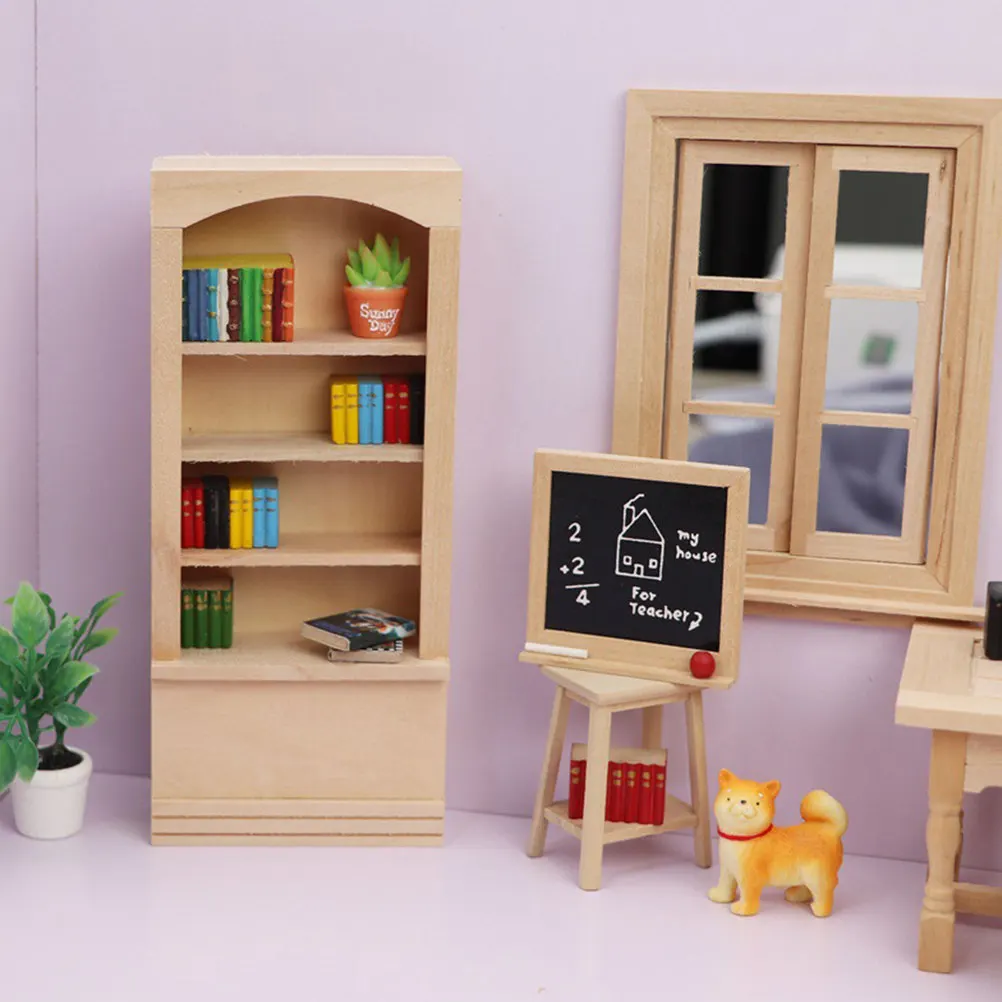 Mini Adornment Bookshelf Premium Wooden Mini Home Decoration Tiny Bookcase for Household Miniature Furniture Tiny Bookcase
Mini Adornment Bookshelf Premium Wooden Mini Home Decoration Tiny Bookcase for Household Miniature Furniture Tiny Bookcase