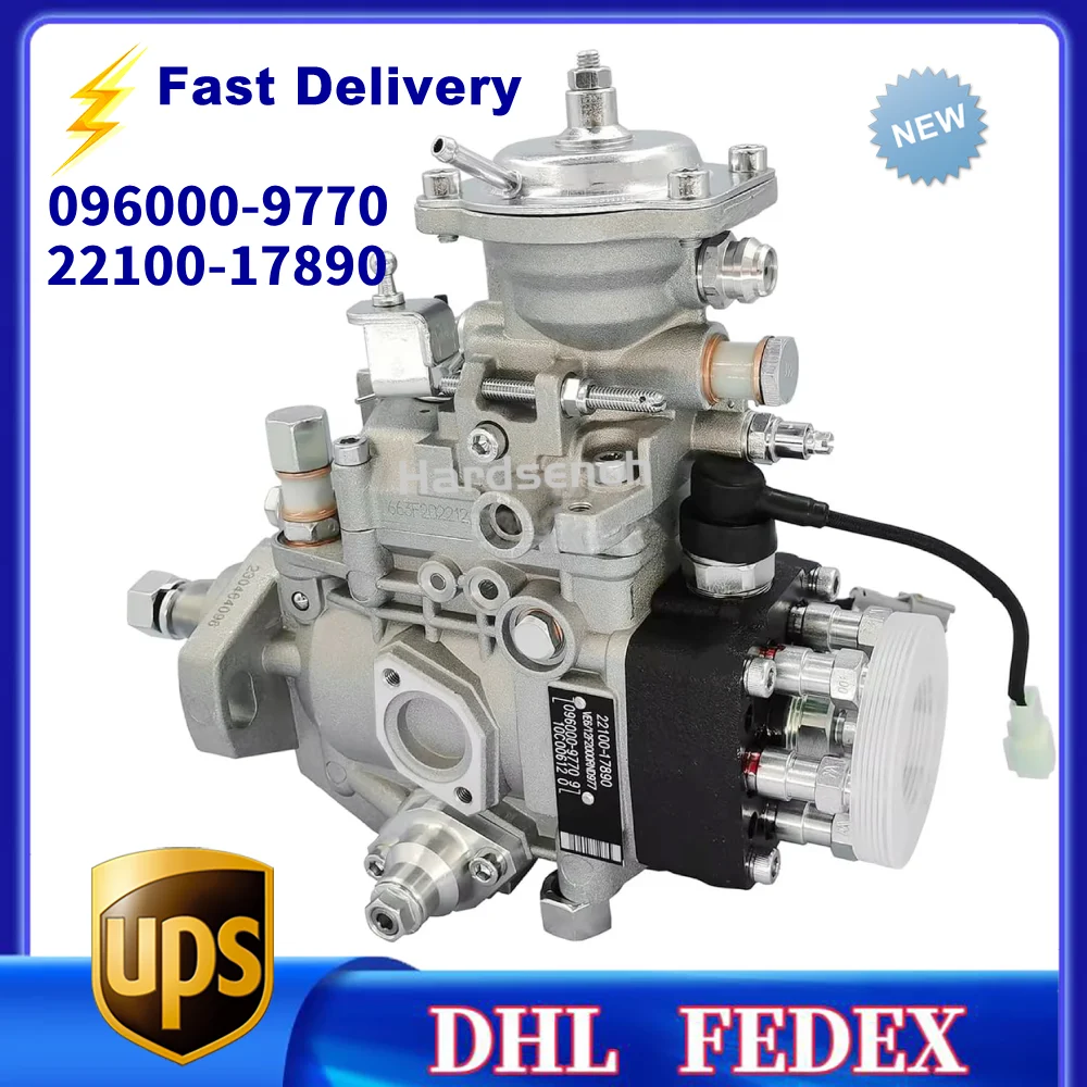 096000-9770 22100-17890 Diesel Fuel Injection pump VE6/12F2000RND977 for TOYOTA
096000-9770 22100-17890 Diesel Fuel Injection pump VE6/12F2000RND977 for TOYOTA