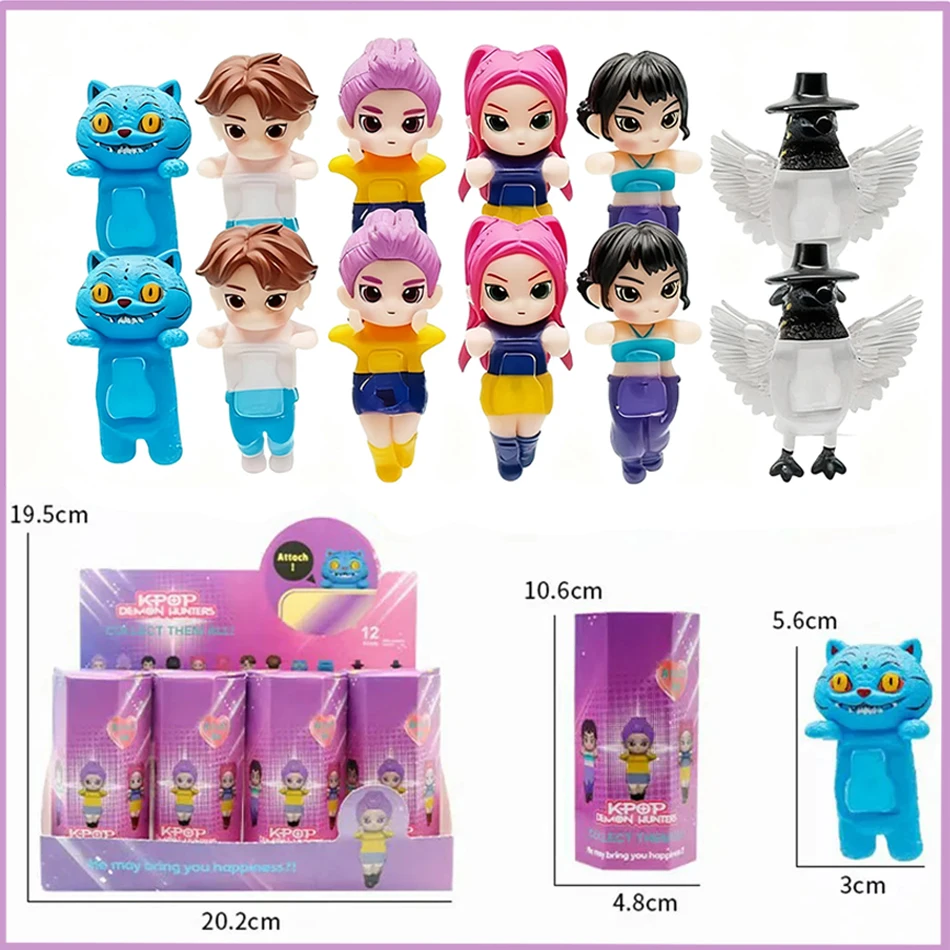 K-pop Demon Hunters слепая коробка Devil Saja Collect аниме фигурка детская вечеринка косплей игровой мультфильм охотаник декоративный рождественский подарок
K-pop Demon Hunters слепая коробка Devil Saja Collect аниме фигурка детская вечеринка косплей игровой мультфильм охотаник декоративный рождественский подарок