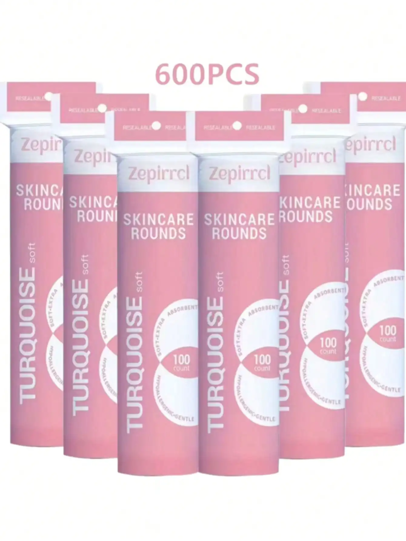 600/500/400pcs Disposable Round Makeup Remover Pads, 6*6cm, For Face Care, Makeup, Skincare, Home Or Travel Use, Skincare, Living Room, Home, Bedroom, Bathroom, Travel Supplies, Wedding, Party, Birthday, Men's Gift, Mom, Dad, Friends, New Year, Accessorie
600/500/400pcs Disposable Round Makeup Remover Pads, 6*6cm, For Face Care, Makeup, Skincare, Home Or Travel Use, Skincare, Living Room, Home, Bedroom, Bathroom, Travel Supplies, Wedding, Party, Birthday, Men's Gift, Mom, Dad, Friends, New Year, Accessorie