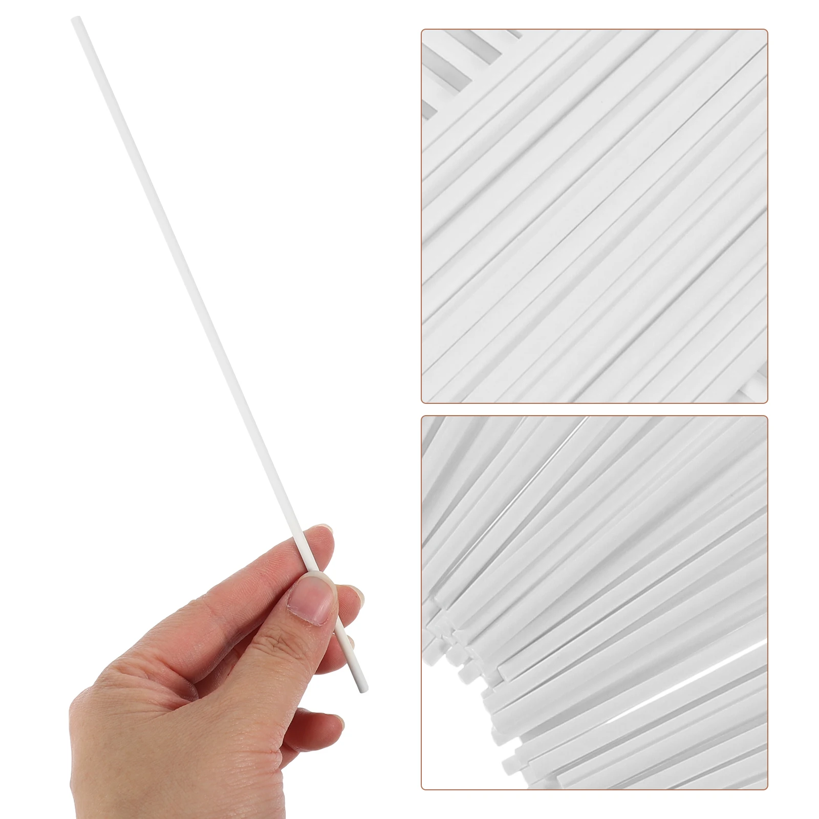 100pcs Lollipop Candy Bar DIY Treat Sticks Smooth Paper Craft Sticks for Birthday Wedding Party Chocolate DIY Handmade Dessert
100pcs Lollipop Candy Bar DIY Treat Sticks Smooth Paper Craft Sticks for Birthday Wedding Party Chocolate DIY Handmade Dessert