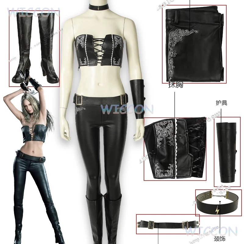 Cry Trish Cosplay Costume Lady Demon Hunter Outfit Sexy Game Character Dress Anime Ghost Suit Halloween Carnival Party Christmas
Cry Trish Cosplay Costume Lady Demon Hunter Outfit Sexy Game Character Dress Anime Ghost Suit Halloween Carnival Party Christmas