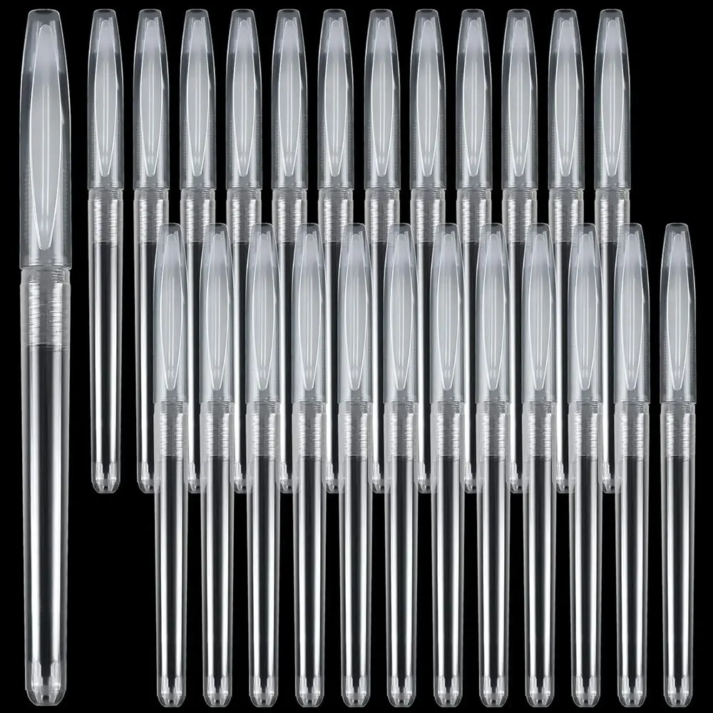 50 Pieces Empty Pen Shell Ballpoint Pen Cover Gel Pen Shell for Office Stationery Supplies, Fit for 13 cm Refills
50 Pieces Empty Pen Shell Ballpoint Pen Cover Gel Pen Shell for Office Stationery Supplies, Fit for 13 cm Refills