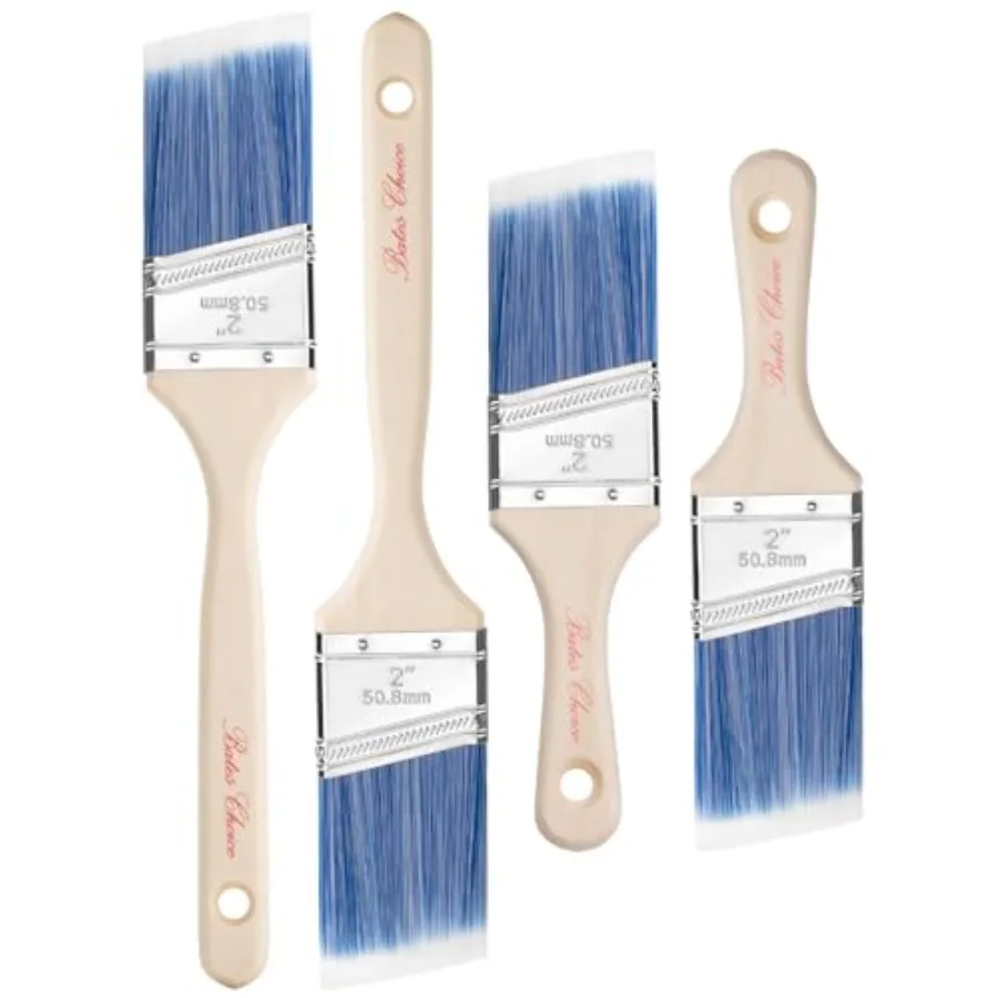 Bates- Angle Paint Brushes for Walls and Trim, 2-Inch, 4 pcs, Stubby and Long Treated s, 2 Inch Paint Brushes
Bates- Angle Paint Brushes for Walls and Trim, 2-Inch, 4 pcs, Stubby and Long Treated s, 2 Inch Paint Brushes