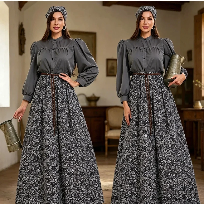 Halloween Oktoberfest Traditional Munich Maid Costume Cosplay Manor Farm Woman Floral Dress Court Maids Costumes
Halloween Oktoberfest Traditional Munich Maid Costume Cosplay Manor Farm Woman Floral Dress Court Maids Costumes