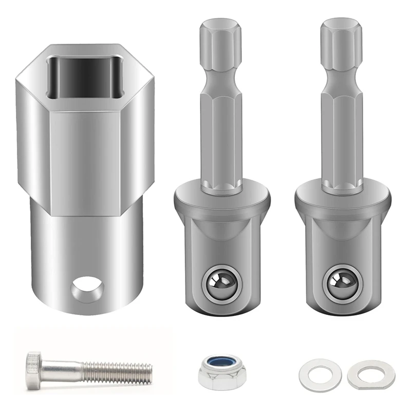 Trailer Jack Electric Drill Adapter, Stainless Steel Cordless Drill Adapter For Top Wind Trailer Jack Crank Handle
Trailer Jack Electric Drill Adapter, Stainless Steel Cordless Drill Adapter For Top Wind Trailer Jack Crank Handle