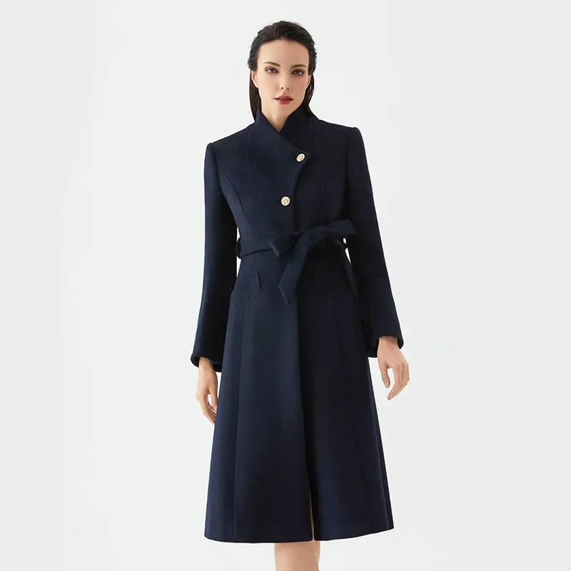 Woolen coat women's medium and long winter 2024 new slim and thin trench coat cashmere woolen coat women
Woolen coat women's medium and long winter 2024 new slim and thin trench coat cashmere woolen coat women