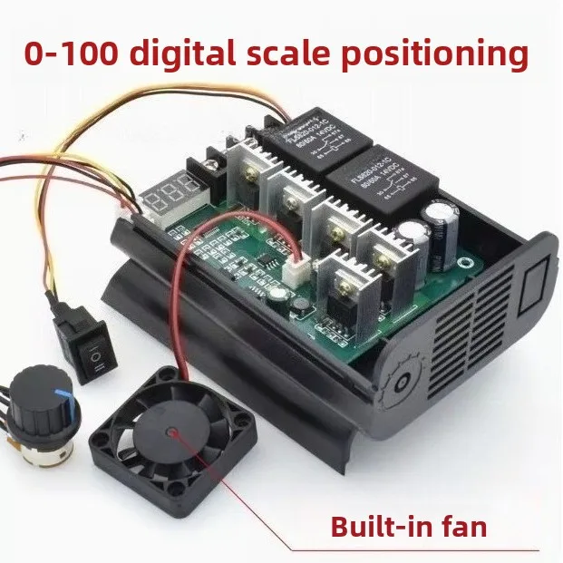 Регулятор скорости двигателя постоянного тока с ШИМ, макс. 60 А, цифровой дисплей CW CCW, 0 ~ 100% регулируемый модуль привода, вход 10 В ~ 55 В
Регулятор скорости двигателя постоянного тока с ШИМ, макс. 60 А, цифровой дисплей CW CCW, 0 ~ 100% регулируемый модуль привода, вход 10 В ~ 55 В