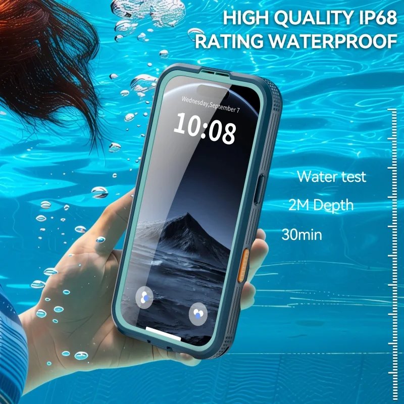 For Samsung Galaxy S26 Ultra S26 Plus Ip68 Underwater Waterproof Swim Outdoor Proof Shockproof Case Cover
For Samsung Galaxy S26 Ultra S26 Plus Ip68 Underwater Waterproof Swim Outdoor Proof Shockproof Case Cover