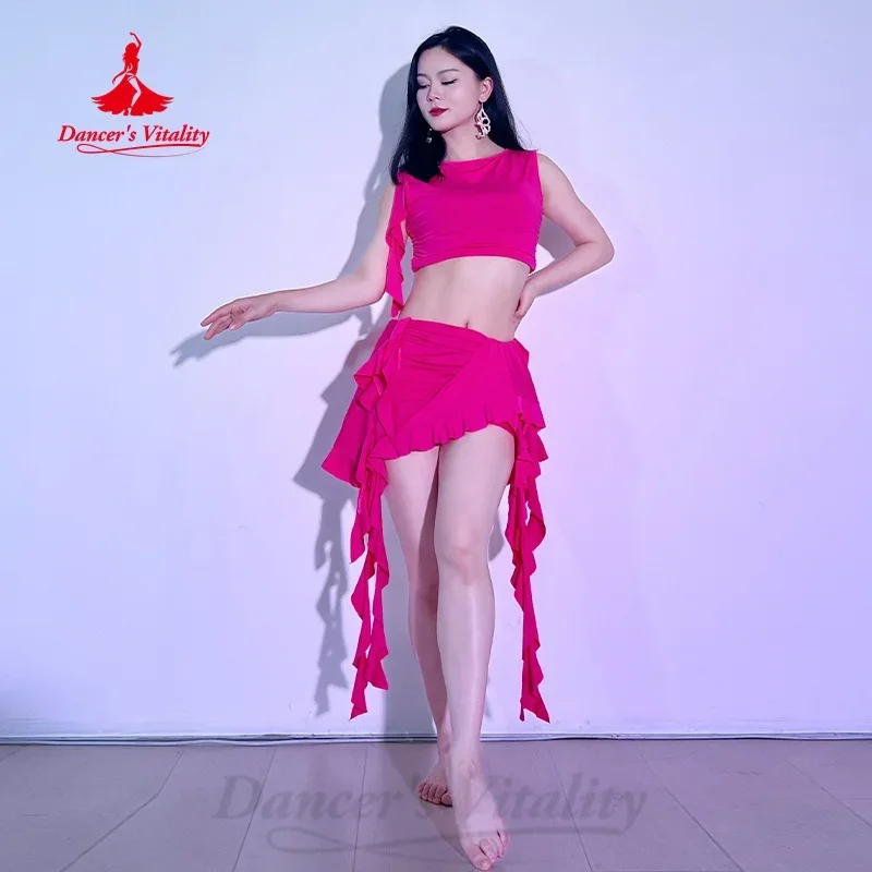 Belly Dance Wear Set for Women Elegant and Comfortable Practice Set Adult Oriental Belly Dancing Professional Training Costumes
Belly Dance Wear Set for Women Elegant and Comfortable Practice Set Adult Oriental Belly Dancing Professional Training Costumes