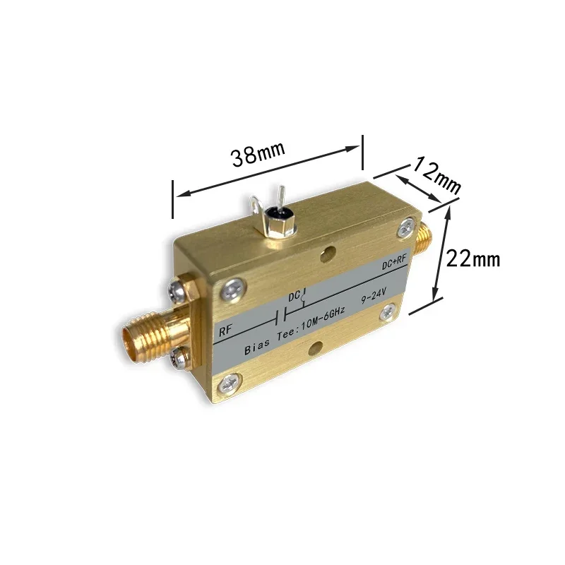 Тройник смещения с низким вставлением, коаксиальный питатель 10–6 ГГц для радиочастотного изолятора, тройник смещения, коаксиальный источник питания
Тройник смещения с низким вставлением, коаксиальный питатель 10–6 ГГц для радиочастотного изолятора, тройник смещения, коаксиальный источник питания