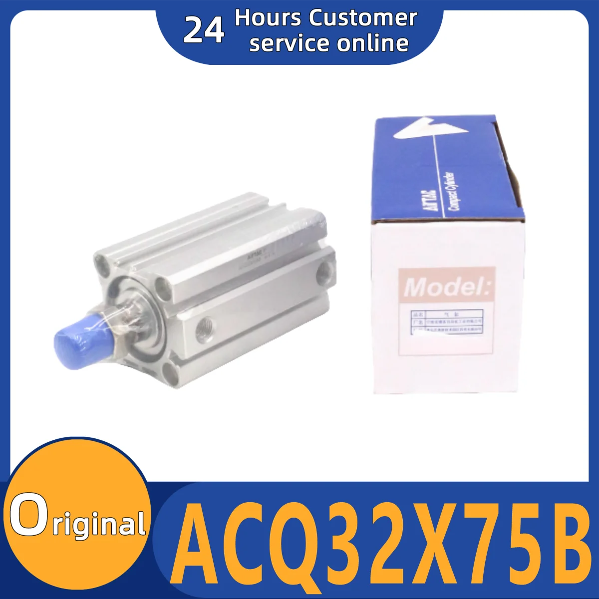 Совершенно новый оригинальный тонкий цилиндр ACQ32X75B ACQ32X80B ACQ32X90B ACQ32X100B
Совершенно новый оригинальный тонкий цилиндр ACQ32X75B ACQ32X80B ACQ32X90B ACQ32X100B