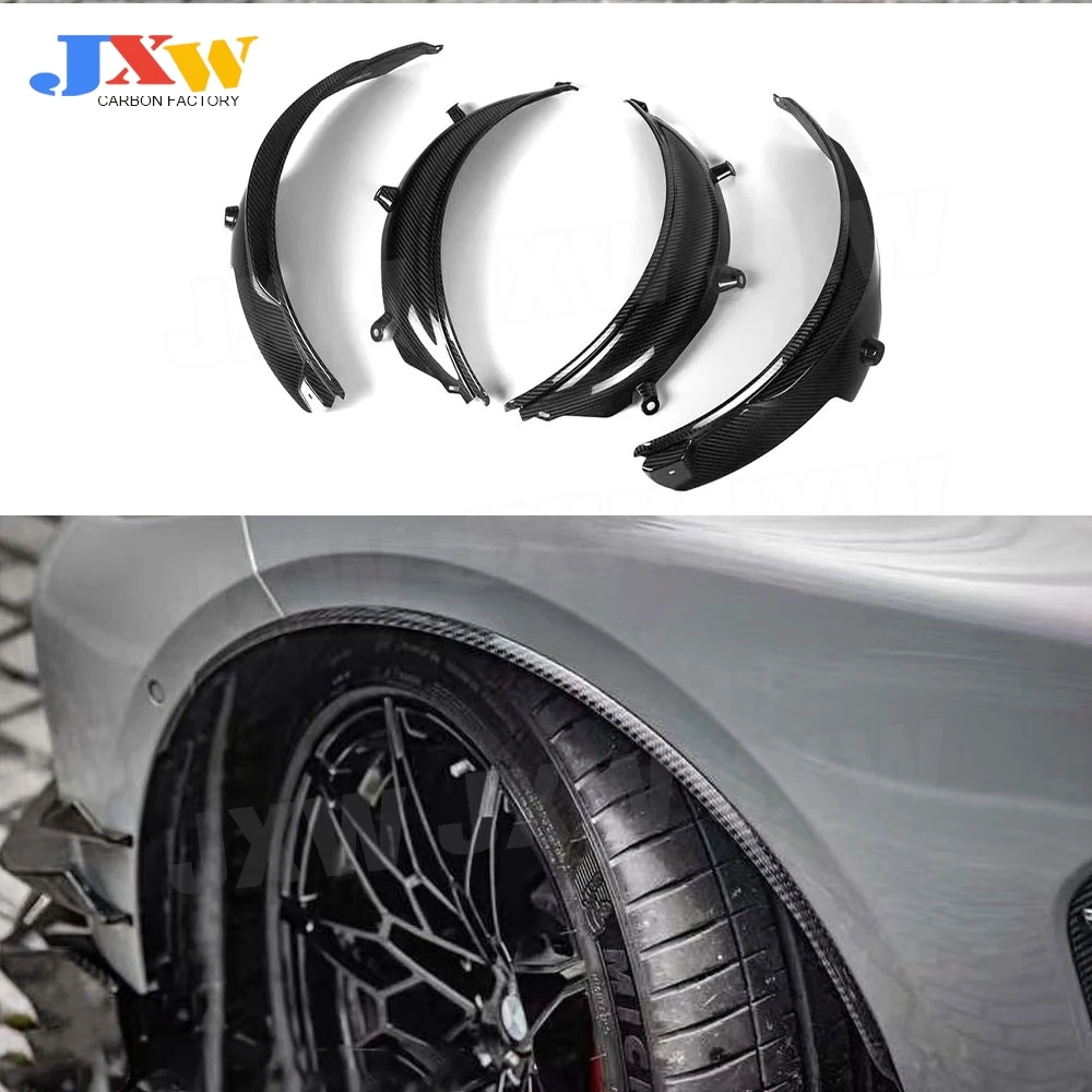 4 шт. для BMW 3 серии M3 G80 G81 2021+ сухое углеродное волокно, боковые шпатлевки автомобиля, отделка колесной арки, накладки на крылья из FRP, комплекты кузова 
4 шт. для BMW 3 серии M3 G80 G81 2021+ сухое углеродное волокно, боковые шпатлевки автомобиля, отделка колесной арки, накладки на крылья из FRP, комплекты кузова