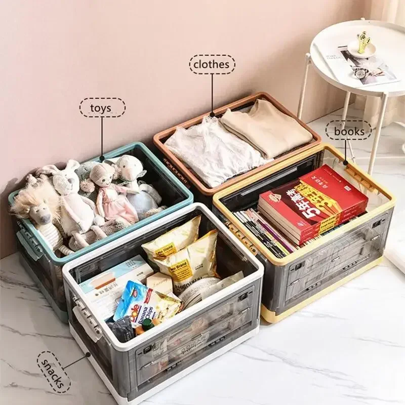 Foldable Storage Box With Lid Multifunction Plastic Organizer Closet Organizer Container For Toys Book Note Car Kitchen Bathroom
Foldable Storage Box With Lid Multifunction Plastic Organizer Closet Organizer Container For Toys Book Note Car Kitchen Bathroom