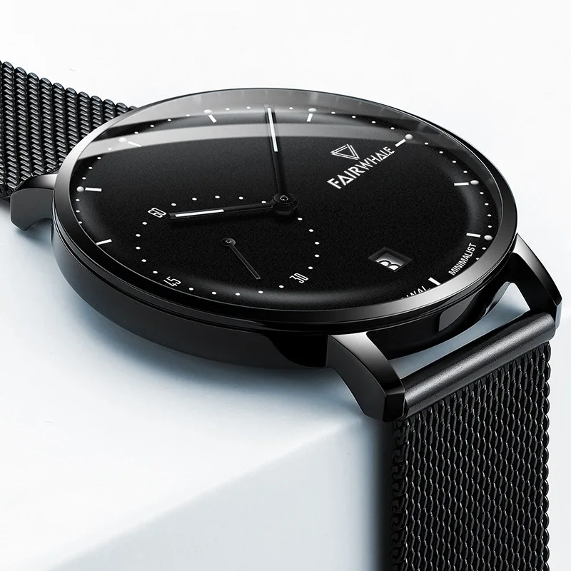 Mark Fairwhale Brand Business Watch Men Luxury Imported Movement Quartz Watches Mens Stainless Steel Mesh Strap Date Watches Men
Mark Fairwhale Brand Business Watch Men Luxury Imported Movement Quartz Watches Mens Stainless Steel Mesh Strap Date Watches Men