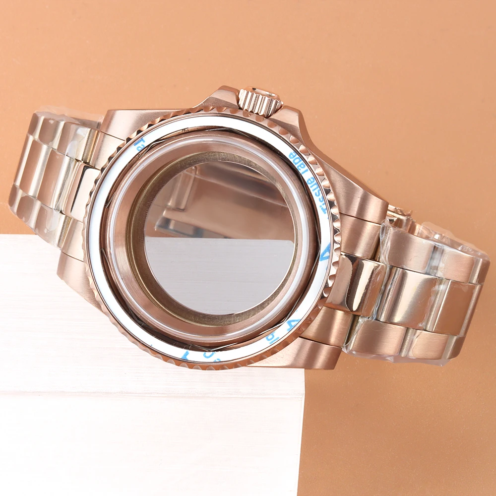 No Bezel 40mm Case Stainless Steel Polish Oyster Strap For Sub GMT NH35 NH36 NH34 NH38 Movement 28.5mm Dial Sapphire glass Case
No Bezel 40mm Case Stainless Steel Polish Oyster Strap For Sub GMT NH35 NH36 NH34 NH38 Movement 28.5mm Dial Sapphire glass Case