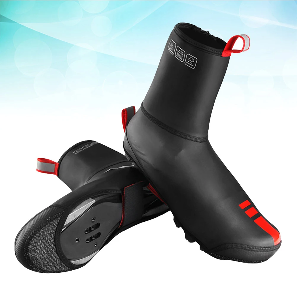 Cycling Shoe Covers Waterproof Outdoor Overshoes for Men Elastic Thermal Shoecovers Anti slip Zipper Adjustable Bike Protector 
Cycling Shoe Covers Waterproof Outdoor Overshoes for Men Elastic Thermal Shoecovers Anti slip Zipper Adjustable Bike Protector