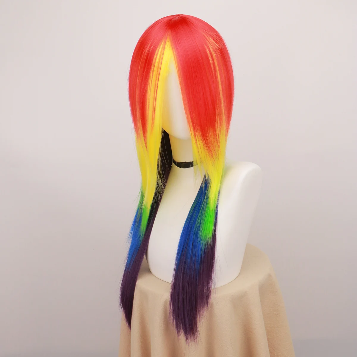 Long Straight Wig Rainbow Dash Multi-Colored Cosplay Wigs Synthetic Wig for Halloween Costume Christmas Party Rainbow
Long Straight Wig Rainbow Dash Multi-Colored Cosplay Wigs Synthetic Wig for Halloween Costume Christmas Party Rainbow