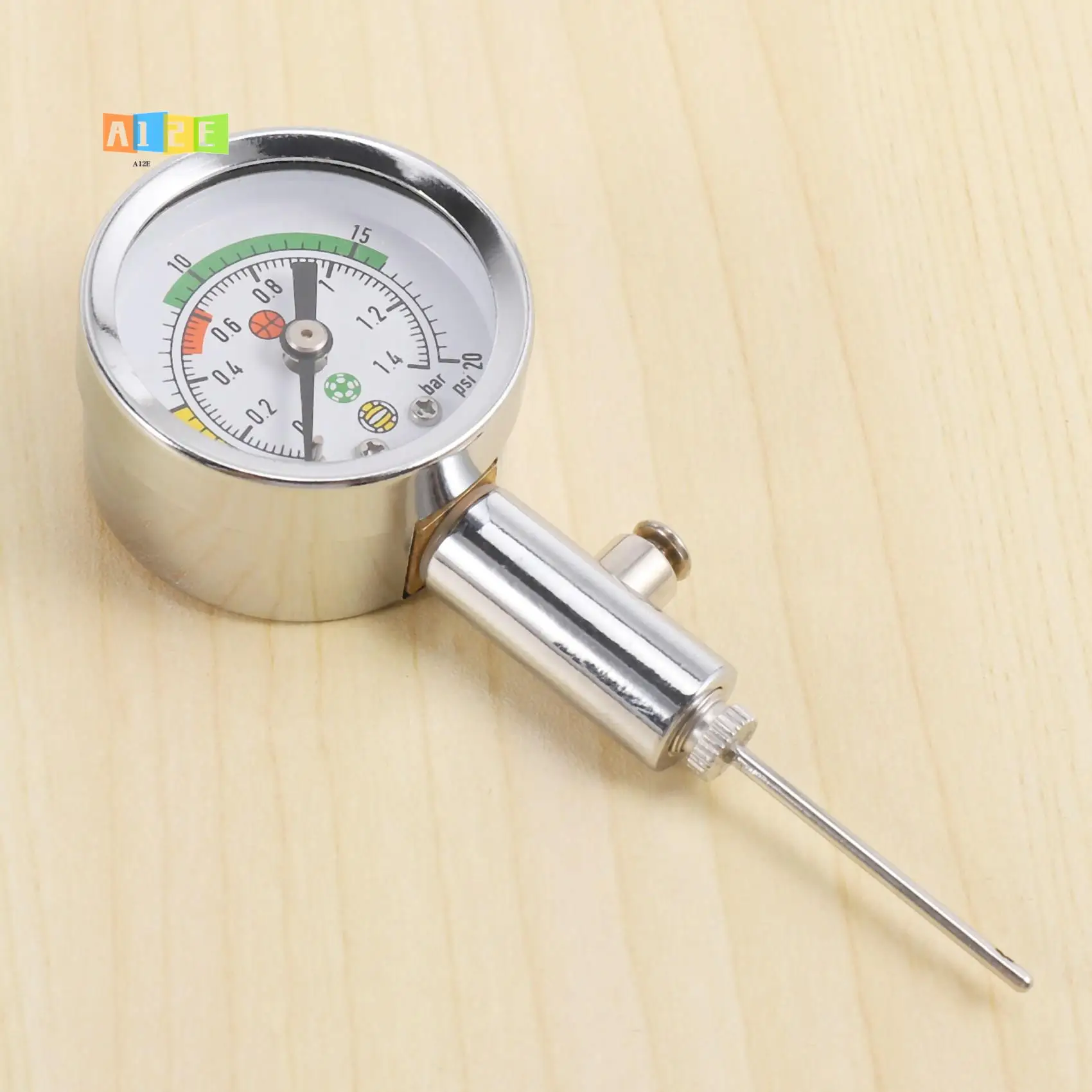 A12E-Ball Pressure Gauge Ball Pressure Measuring Tool Basketball Football Volleyball Barometer
A12E-Ball Pressure Gauge Ball Pressure Measuring Tool Basketball Football Volleyball Barometer