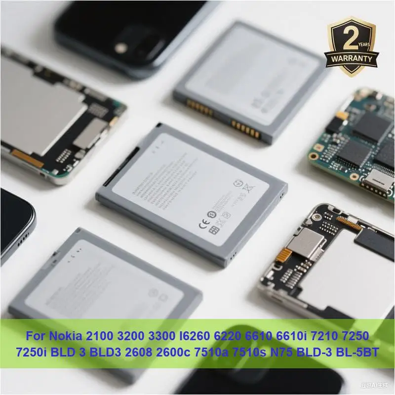 Аккумулятор для Nokia 2100 3200 3300 I6260 6220 6610 6610i 7210 7250 7250i BLD 3 BLD3 2608 2600c 7510a 7510s N75 BLD-3 BL-5BT
Аккумулятор для Nokia 2100 3200 3300 I6260 6220 6610 6610i 7210 7250 7250i BLD 3 BLD3 2608 2600c 7510a 7510s N75 BLD-3 BL-5BT