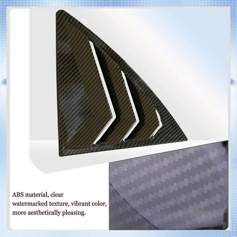 NEW-For Toyota Corolla 2009-2013 Car Rear Louver Window Side Shutter Cover Trim Sticker Vent Scoop Accessories
NEW-For Toyota Corolla 2009-2013 Car Rear Louver Window Side Shutter Cover Trim Sticker Vent Scoop Accessories
