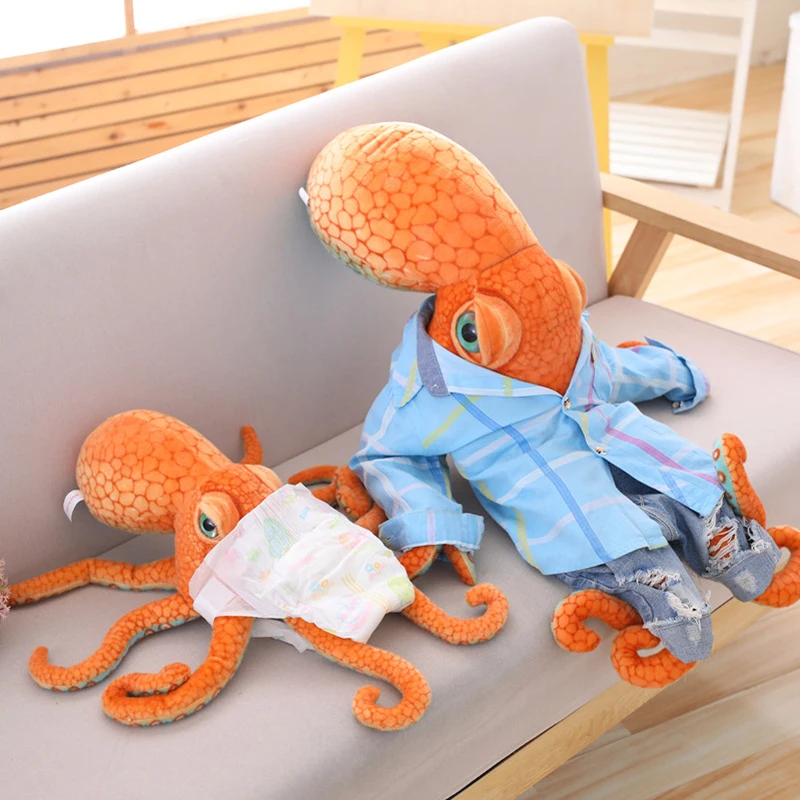 Lifelike Octopus Plush Toy Simulation Stuffed Soft Aquatic Organism Octopus Soft Doll Kids Home Decor Birthday Gift for Children
Lifelike Octopus Plush Toy Simulation Stuffed Soft Aquatic Organism Octopus Soft Doll Kids Home Decor Birthday Gift for Children