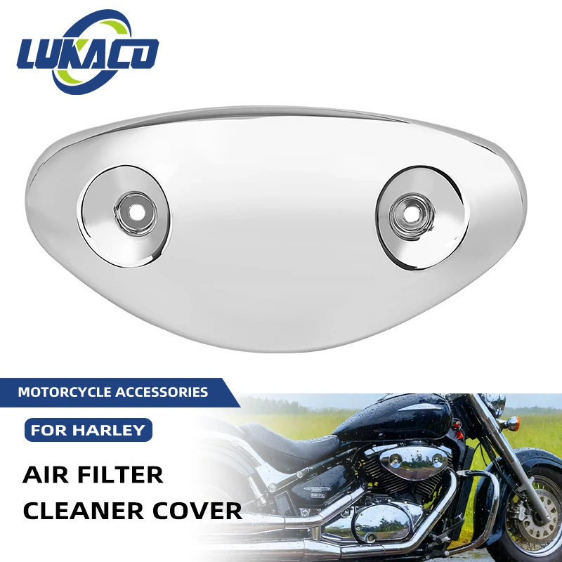 Motorcycle Chrome ABS Plastic Filter Air Intake Cleaner Cover Cap For Suzuki VL400 VL 400 800 VL800 2001-2017
Motorcycle Chrome ABS Plastic Filter Air Intake Cleaner Cover Cap For Suzuki VL400 VL 400 800 VL800 2001-2017