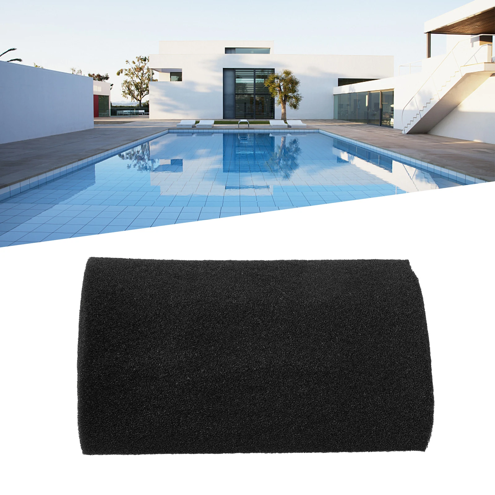 Foam sponge filter cartridge compatible with For Intex Type B pool pumps washable and reusable for cost effective pool care
Foam sponge filter cartridge compatible with For Intex Type B pool pumps washable and reusable for cost effective pool care