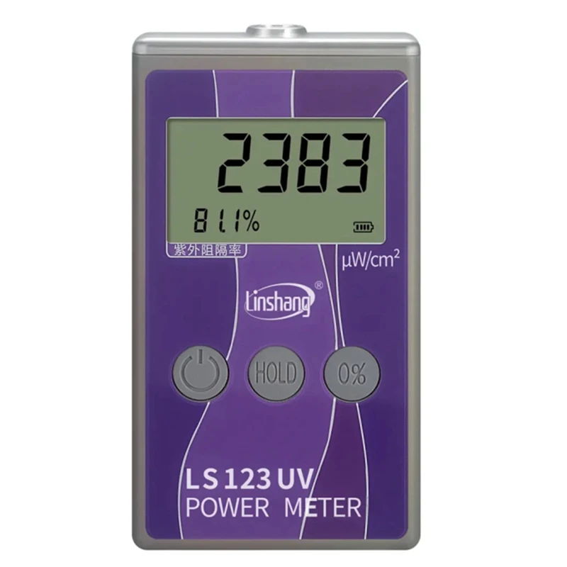 Portable UV Meter LS123 Measure Ultraviolet Radiation Power Intensity Radiance Density Rejection Rate-AC47
Portable UV Meter LS123 Measure Ultraviolet Radiation Power Intensity Radiance Density Rejection Rate-AC47
