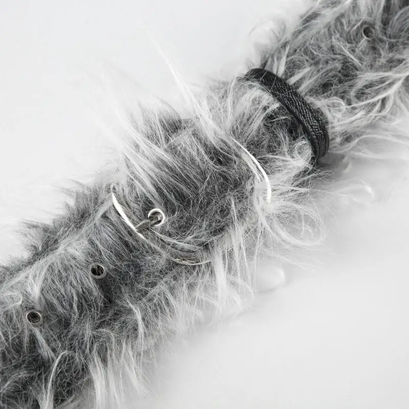 A52E Trendy Furry Furs Waist Belt Pin Buckle Belt For Streetwear and Various Outfit
A52E Trendy Furry Furs Waist Belt Pin Buckle Belt For Streetwear and Various Outfit