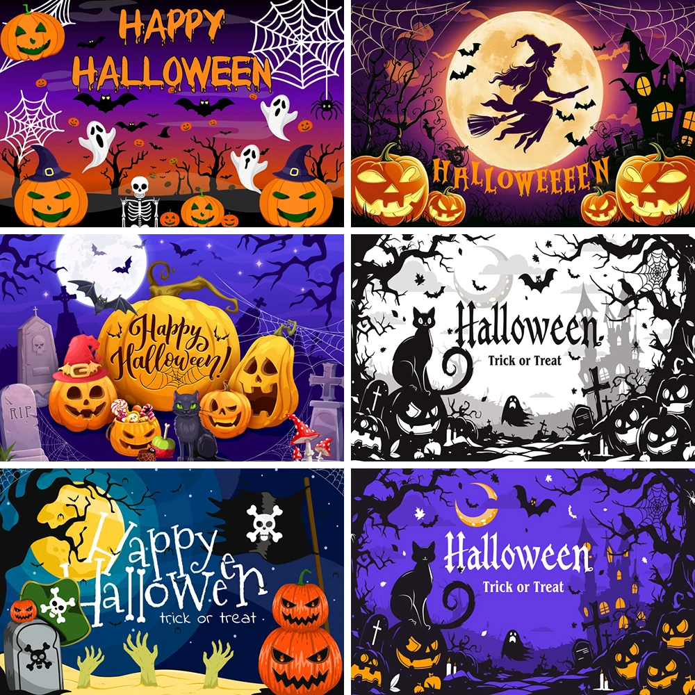 Spooky Pumpkin Halloween Shooting Backdrop Haunted House Spooky Bat Old Castle Horror Halloween Party Background Photo Studio
Spooky Pumpkin Halloween Shooting Backdrop Haunted House Spooky Bat Old Castle Horror Halloween Party Background Photo Studio