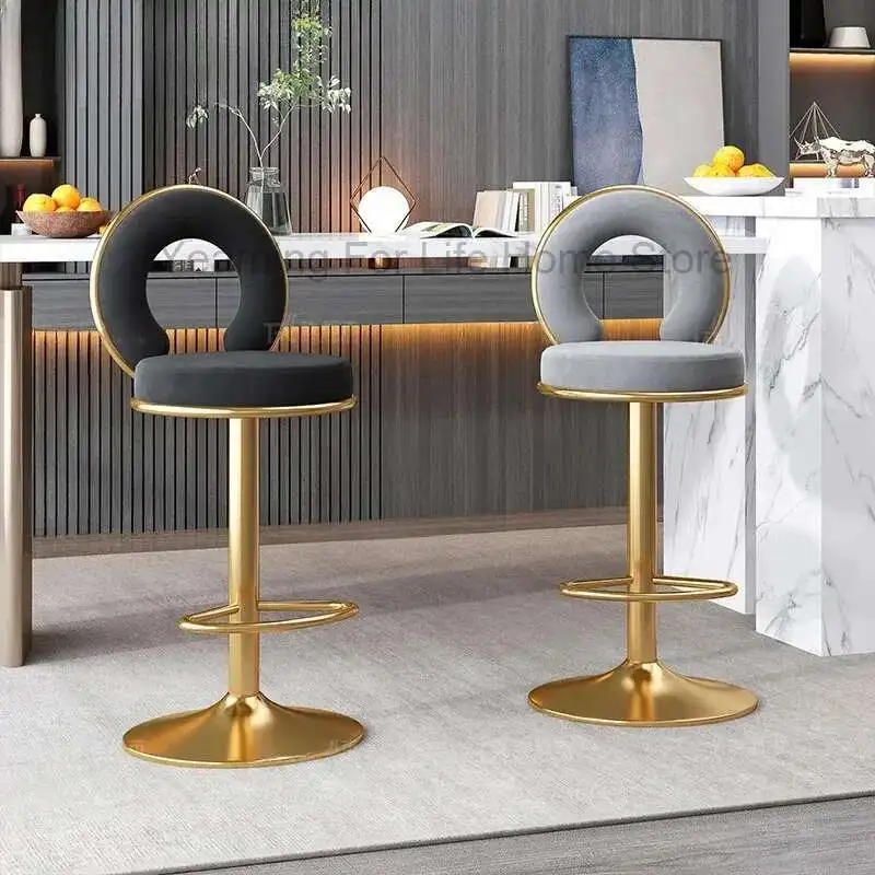 Round Simple Bar Chair Modern Ergonomica Art Design Barber Bar Stool Kitchen Living Room Taburetes Altos Cocina Home Furniture
Round Simple Bar Chair Modern Ergonomica Art Design Barber Bar Stool Kitchen Living Room Taburetes Altos Cocina Home Furniture