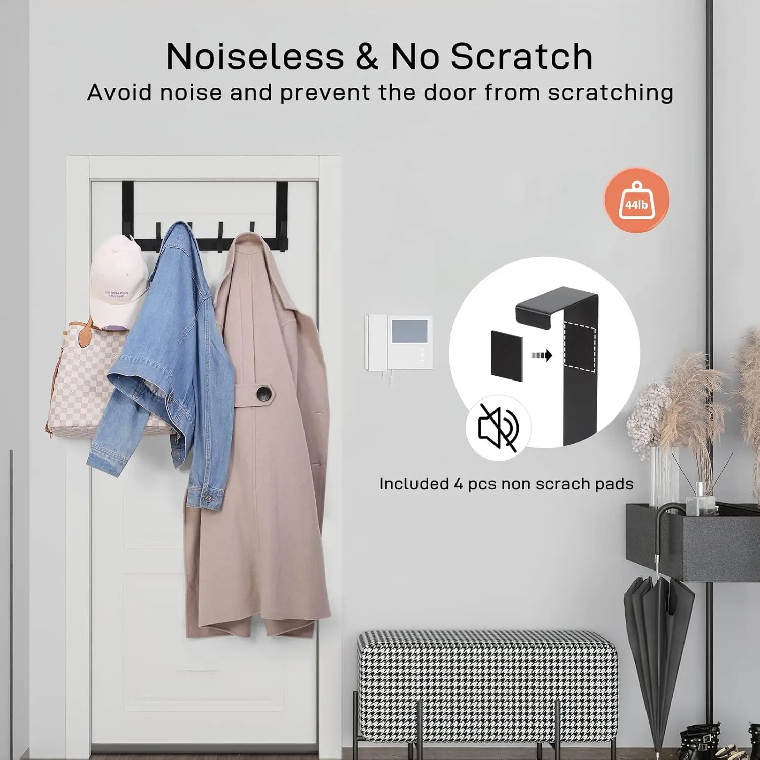 Over The Door , Door Hanger for Hanging, Over The Door Towel Racks for Bathroom with 12 Coat , Over The Door Hanger for and To
Over The Door , Door Hanger for Hanging, Over The Door Towel Racks for Bathroom with 12 Coat , Over The Door Hanger for and To