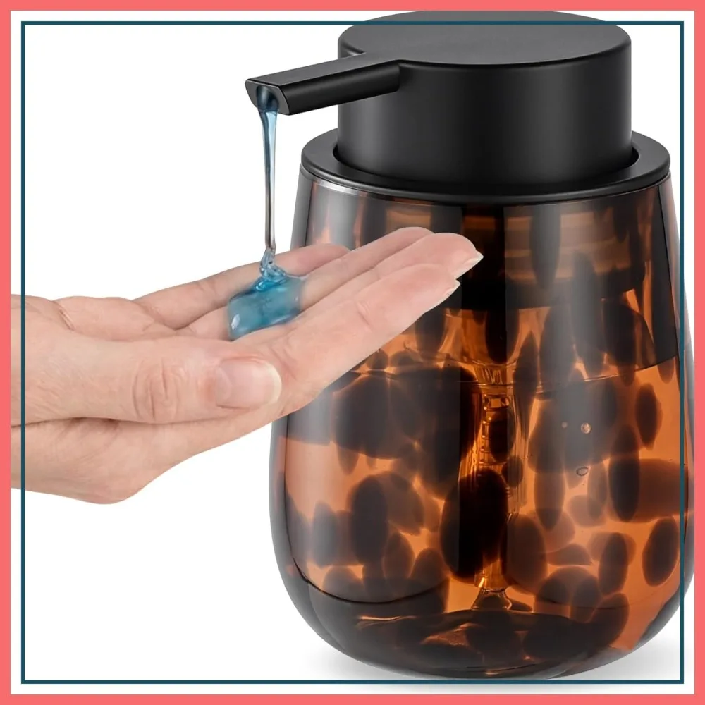 Marble Glass Liquid Soap Lotion Hand Sanitizer Pump Dispenser, Refillable for Kitchen and Bathroom Countertop
Marble Glass Liquid Soap Lotion Hand Sanitizer Pump Dispenser, Refillable for Kitchen and Bathroom Countertop