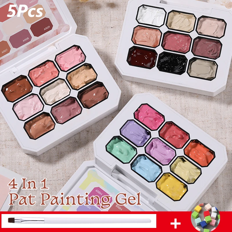 UR SUGAR 5 шт. 4 в 1 гель для рисования с кистью, набор губок, градиентный французский эффект, замачиваемый похлопывающий УФ-гель-лак, маникюрный набор
UR SUGAR 5 шт. 4 в 1 гель для рисования с кистью, набор губок, градиентный французский эффект, замачиваемый похлопывающий УФ-гель-лак, маникюрный набор