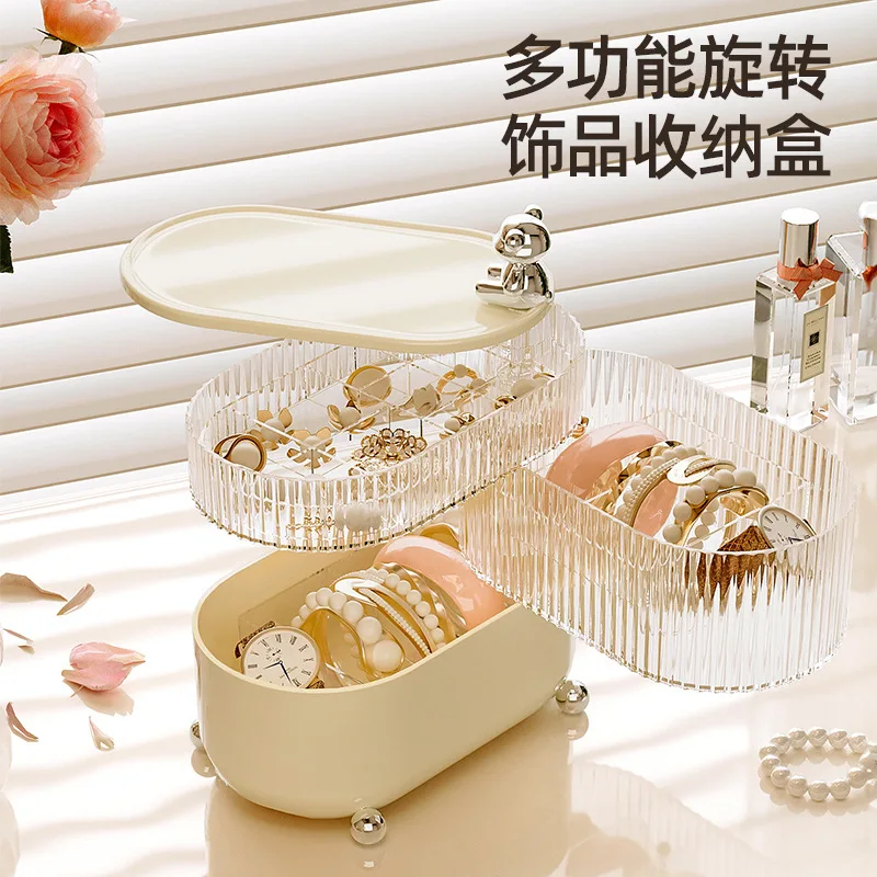 Rotate Makeup Storage Box Dust-proof Lipstick Jewelry Box Transparent Plastic Grid Jewelry Makeup Case Tabletop Decoration Box
Rotate Makeup Storage Box Dust-proof Lipstick Jewelry Box Transparent Plastic Grid Jewelry Makeup Case Tabletop Decoration Box