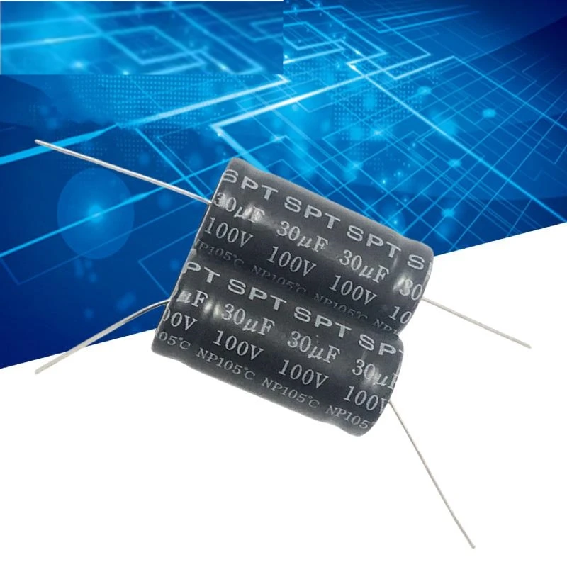 5PCS SPT 30uf audio frequency division axial NP non-polar electrolytic capacitor 100V 30uf 16X34mm
5PCS SPT 30uf audio frequency division axial NP non-polar electrolytic capacitor 100V 30uf 16X34mm