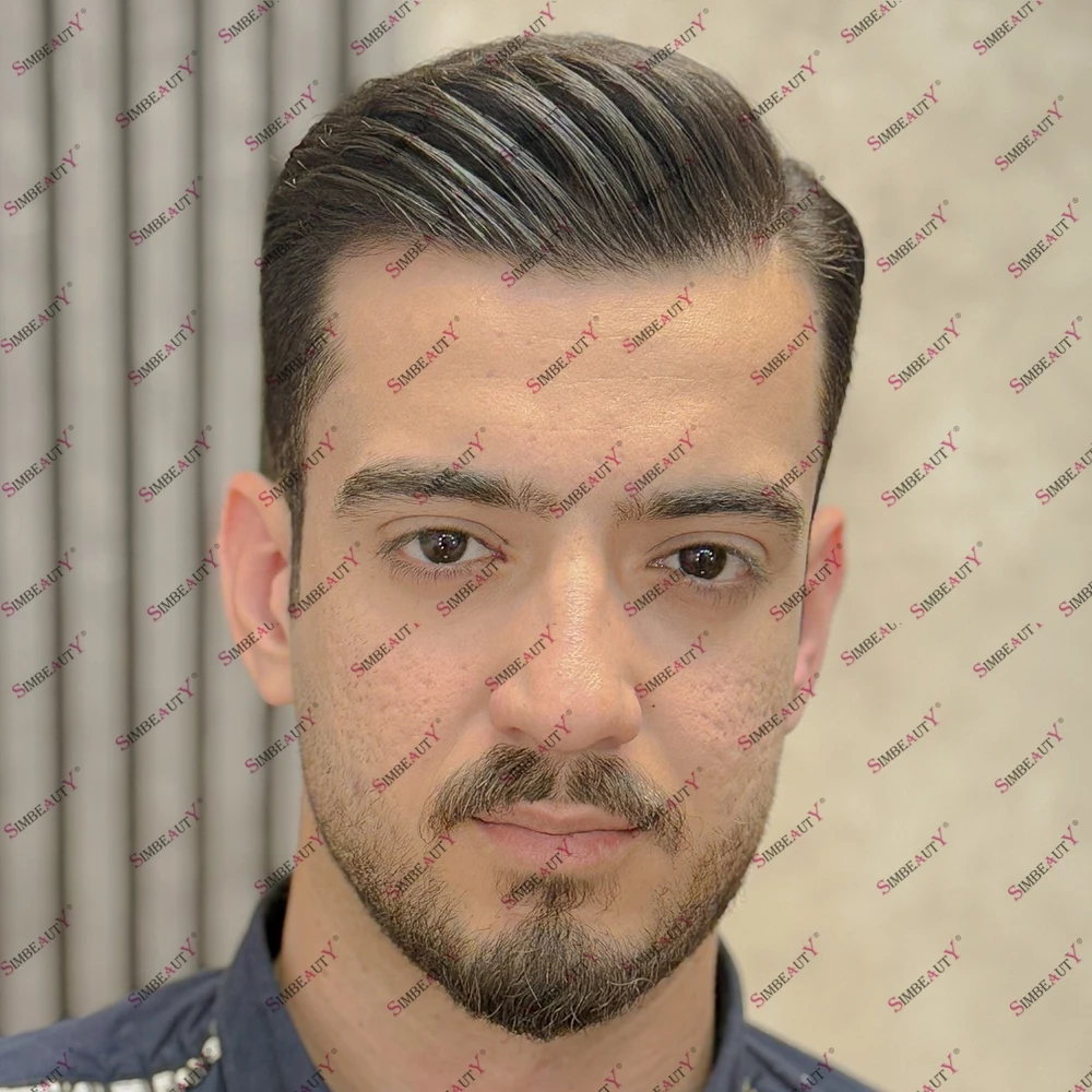 90% плотность, легкие человеческие волосы, мужской парик, замена волос, шиньоны, естественная линия волос, супер тонкий парик из искусственной кожи 0,04 мм, европейский
90% плотность, легкие человеческие волосы, мужской парик, замена волос, шиньоны, естественная линия волос, супер тонкий парик из искусственной кожи 0,04 мм, европейский