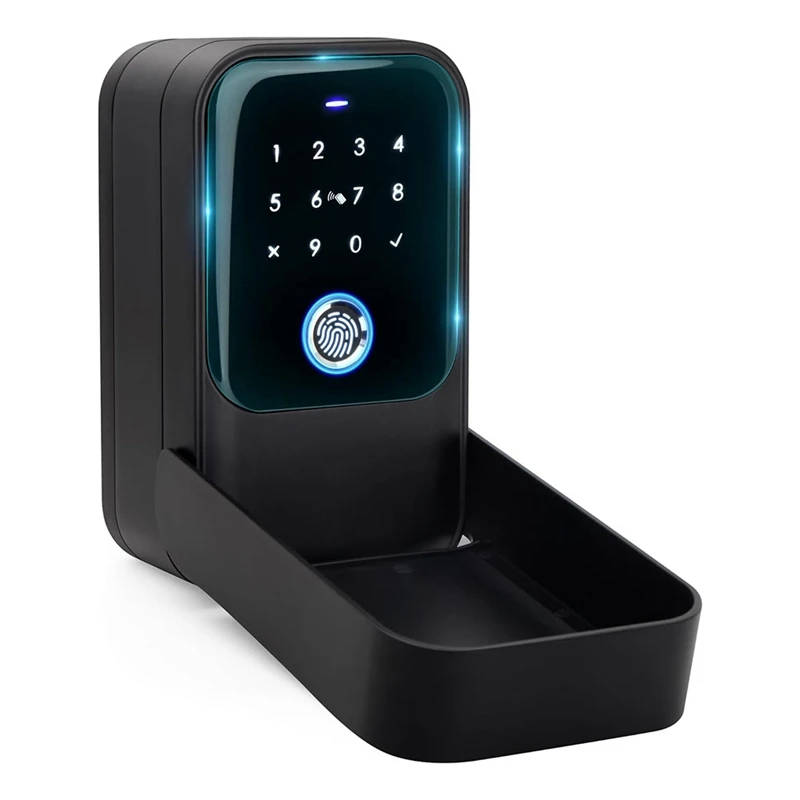 Smart Key Lock Box Wireless Lock Box Fingerprint Lock Box Suitable For House Keys And Real Estate Agents
Smart Key Lock Box Wireless Lock Box Fingerprint Lock Box Suitable For House Keys And Real Estate Agents