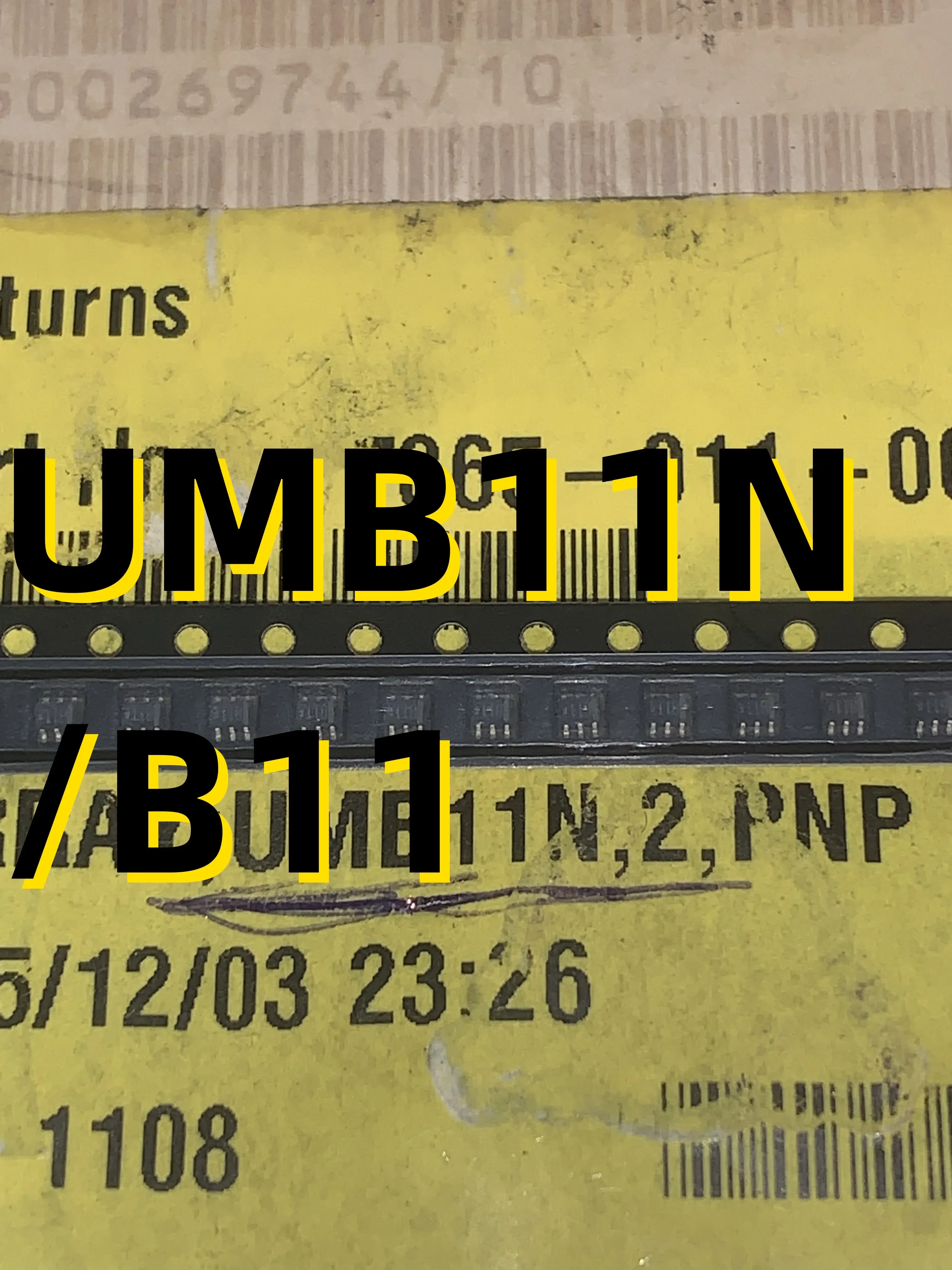 Brand New Original 10pcs UMB11N /B11
Brand New Original 10pcs UMB11N /B11