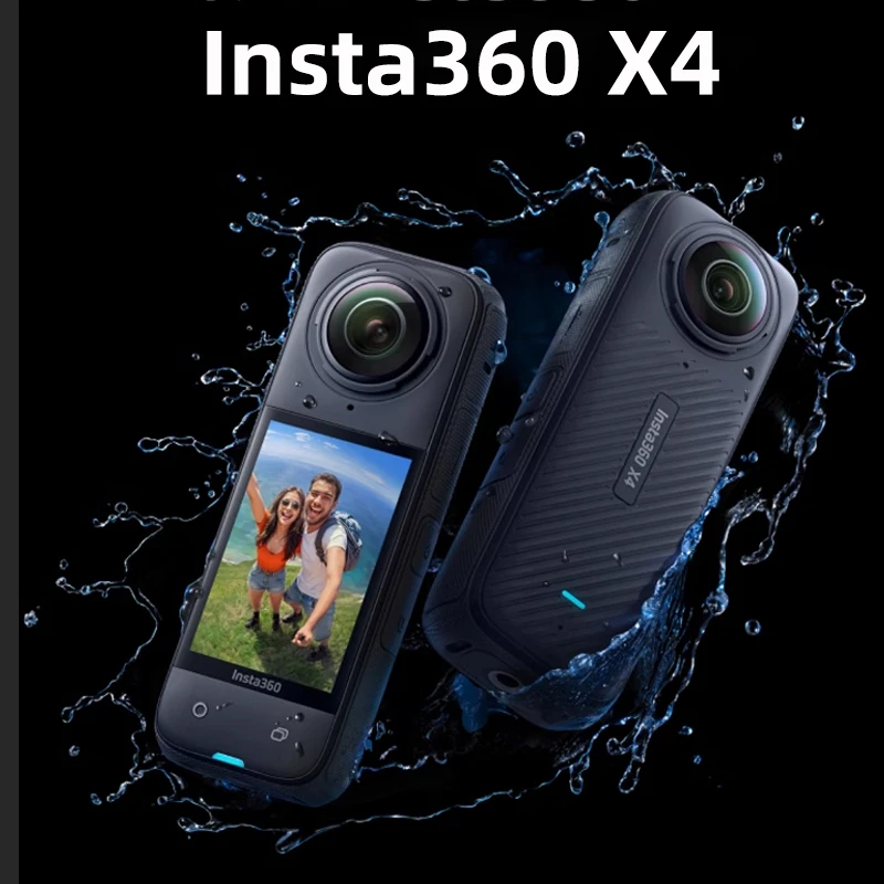 Insta360 X4 — водонепроницаемая экшн-камера 8K на 360°, водонепроницаемая, широкоугольное видео 4K, съемная защита объектива, поддержка дропшиппинга
Insta360 X4 — водонепроницаемая экшн-камера 8K на 360°, водонепроницаемая, широкоугольное видео 4K, съемная защита объектива, поддержка дропшиппинга