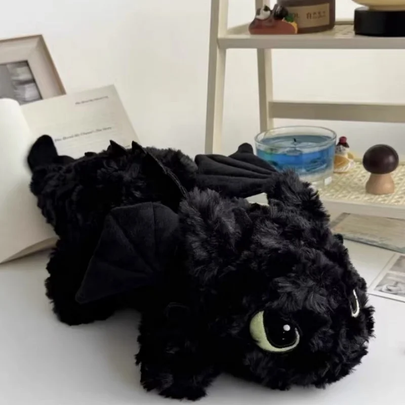 55 Cm Cute Black And White Toothless Doll Plush Doll Cartoon Anime Soft Sofa Bed Pillow Children'S Christmas Birthday Gift
55 Cm Cute Black And White Toothless Doll Plush Doll Cartoon Anime Soft Sofa Bed Pillow Children'S Christmas Birthday Gift