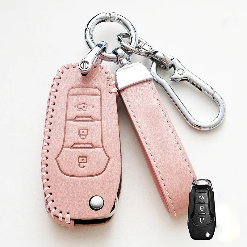 For Ford Figo 2017 Mondeo 5 Ecosport Puma 2020 Fiesta Mk8 Everest Ranger 3 Buttons Leather Car Remote Key Case Cover Shell Fob
For Ford Figo 2017 Mondeo 5 Ecosport Puma 2020 Fiesta Mk8 Everest Ranger 3 Buttons Leather Car Remote Key Case Cover Shell Fob