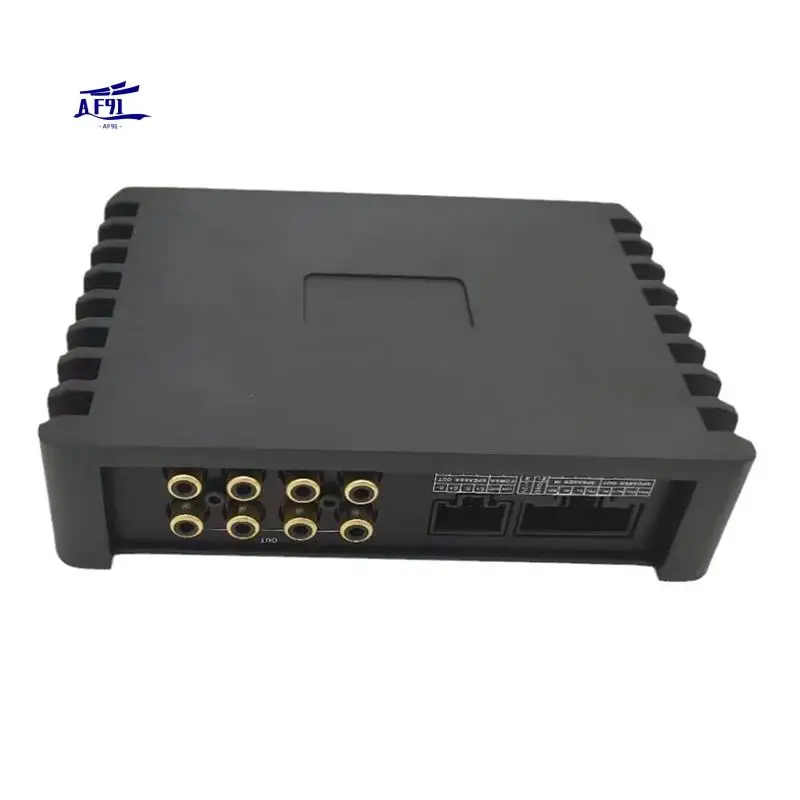 AF91-4-In-8-Out 31-полосный эквалайзер DSP Аудиопроцессор Автомобильная аудиосистема Модификация без потерь Автомобильный усилитель Активное трехстороннее разделение
AF91-4-In-8-Out 31-полосный эквалайзер DSP Аудиопроцессор Автомобильная аудиосистема Модификация без потерь Автомобильный усилитель Активное трехстороннее разделение