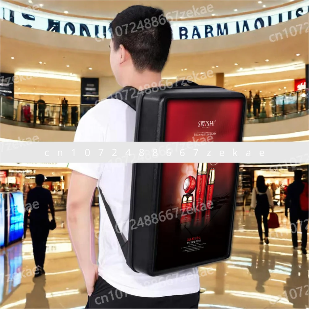 High brightness waterproof outdoor LCD billboard backpack Android advertisement with 4G Wifi waterproof battery powered walking
High brightness waterproof outdoor LCD billboard backpack Android advertisement with 4G Wifi waterproof battery powered walking