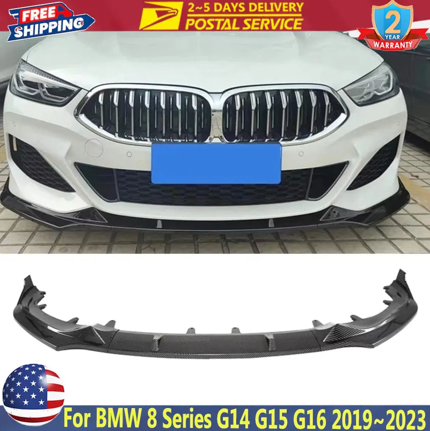 Gloss Black Front Bumper Splitters Lip GT Style For BMW 8 Series G14 G15 G16 840i M850i 2019~2023 Front Bumper Lip
Gloss Black Front Bumper Splitters Lip GT Style For BMW 8 Series G14 G15 G16 840i M850i 2019~2023 Front Bumper Lip