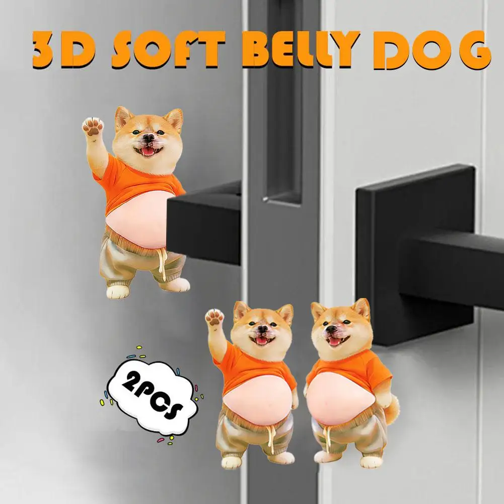 Multi-functional Anti-Collision Sticker Big Belly Little Dog Car Door Decal Soft Bumper Protector Household Anti-Collision Pad
Multi-functional Anti-Collision Sticker Big Belly Little Dog Car Door Decal Soft Bumper Protector Household Anti-Collision Pad