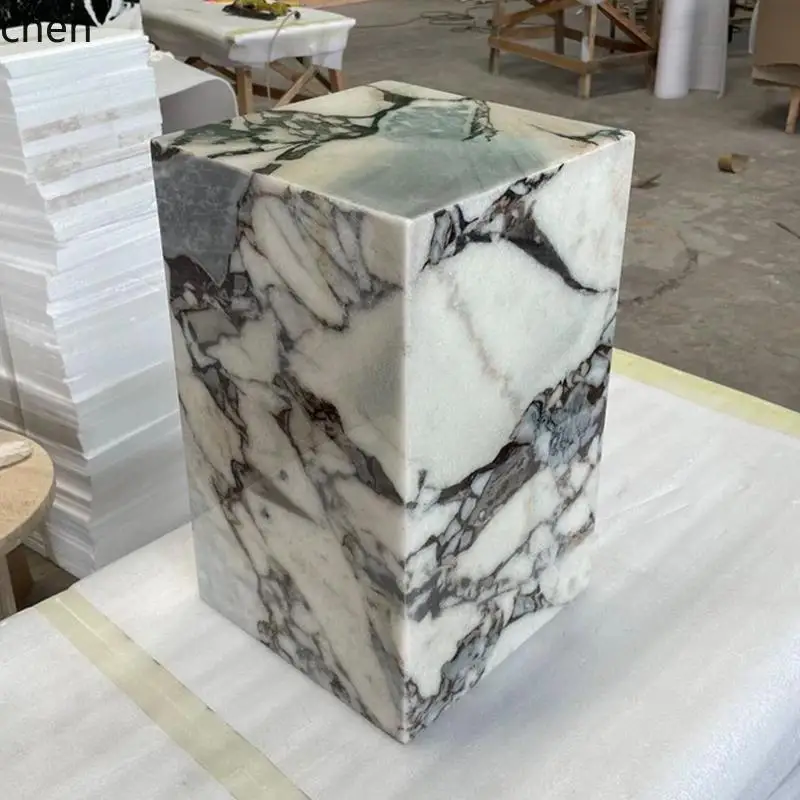 natural marble decorative floor ornament base pier high and low display stand column flower stand living room
natural marble decorative floor ornament base pier high and low display stand column flower stand living room