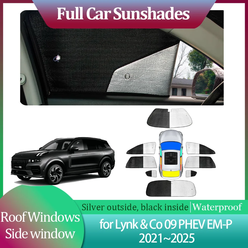Солнцезащитные шторки для Lynk & Co 09 PHEV EM-P 2021~2025, 2022: боковые, на лобовое стекло, на крышу, солнцезащитный козырек, накидка на люк, аксессуары
Солнцезащитные шторки для Lynk & Co 09 PHEV EM-P 2021~2025, 2022: боковые, на лобовое стекло, на крышу, солнцезащитный козырек, накидка на люк, аксессуары