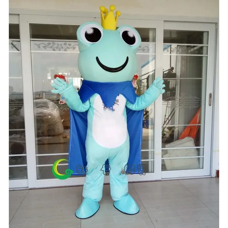 New Design Frog Prince Mascot Costume with Cloak Cartoon Character Feature Cosplay Costumes for Halloween Purim Fancy Dress
New Design Frog Prince Mascot Costume with Cloak Cartoon Character Feature Cosplay Costumes for Halloween Purim Fancy Dress